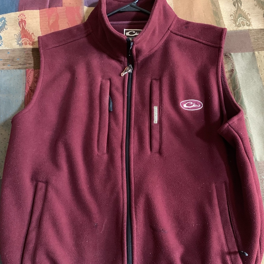Maroon drake vest